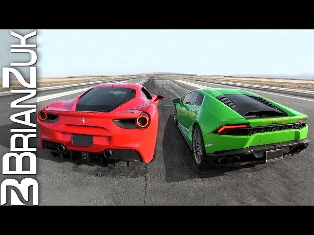 Supercars Drag Racing 3 – 488 GTB, UGR Huracan, F12, Aventador, 650S