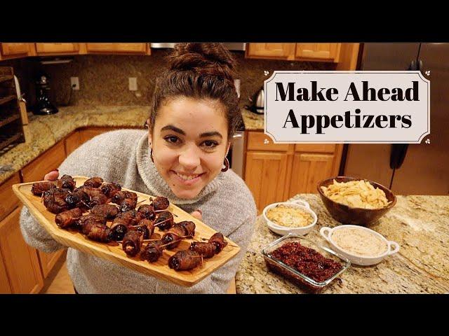 Easy Make-Ahead Holiday Appetizers