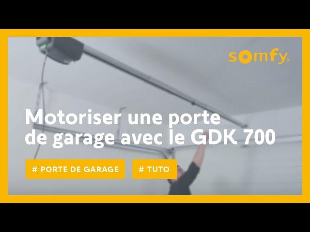 Comment motoriser une porte de garage avec le GDK 700 | Somfy