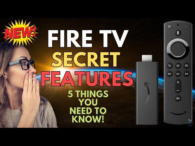  FIVE SECRET HIDDEN FIRESTICK FEATURES 