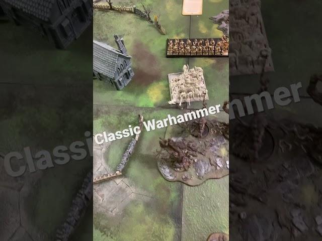 Playing some classic Warhammer Fantasy
