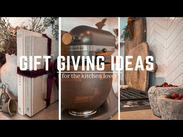 GIFT GIVING IDEAS FOR THE KITCHEN LOVER || 2024 || SPLURGE & SAVE ||