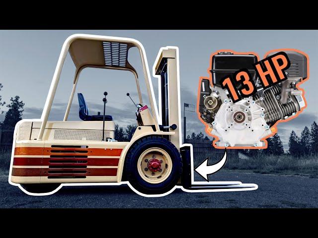 How Well Does The 13hp Single Cylinder Forklift Conversion Actually Work?