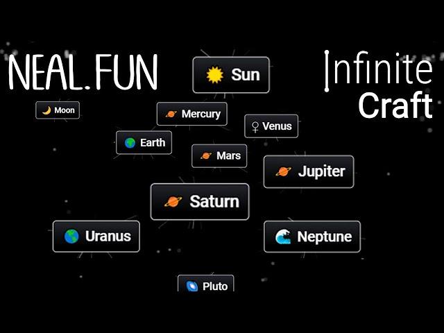 Making All Planets in Infinite Craft  | How to Get All Planets in Infinite Craft