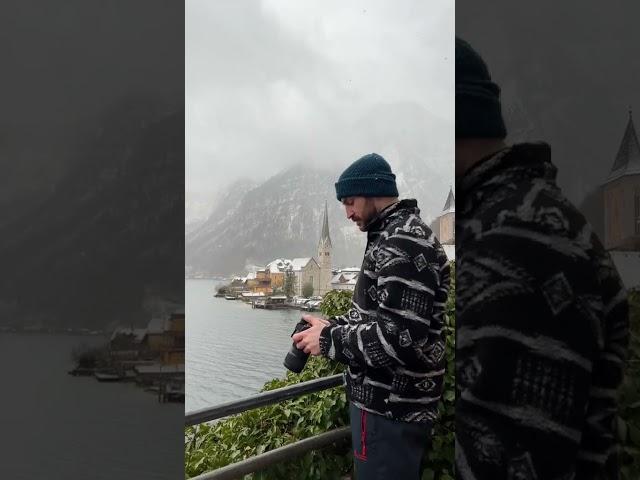 Halstatt in winter is beautiful