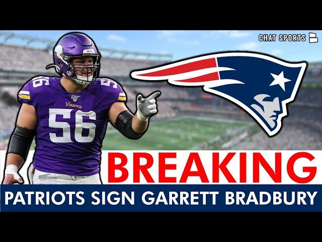 JUST IN: Patriots Sign Garrett Bradbury During NFL Free Agency | Instant Reaction, Patriots News