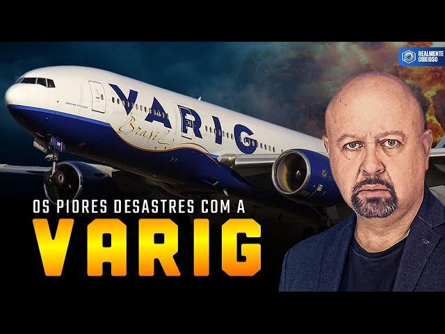 Desastres Envolvendo Aviões da Varig (COMPILADO)