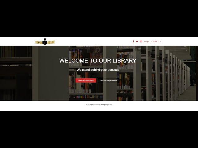 Library Management System In PHP With Source Code Project | Final year project computer science