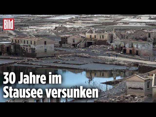 Versunkenes Geisterdorf ist wieder aufgetaucht | Aceredo (Spanien)