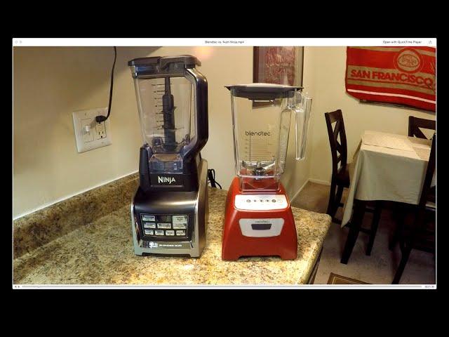 NUTRI NINJA AUTO IQ DUO vs. BLENDTEC SHOWDOWN!!!