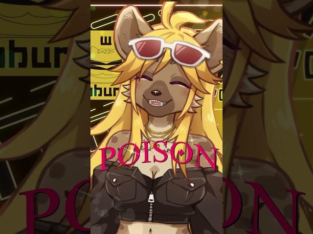 ハズビンホテル POISON 日本語版 #アカペラ #short #shorts #歌ってみた #ケモノvtuber #新人vtuber