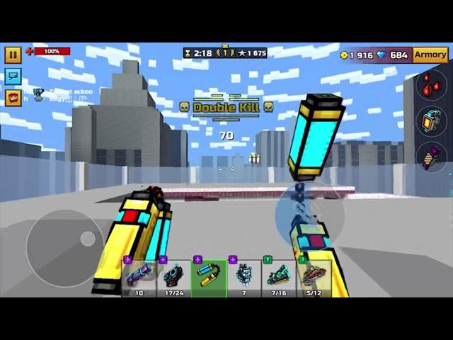 Pixel Gun 3D 75 Kill Gameplay