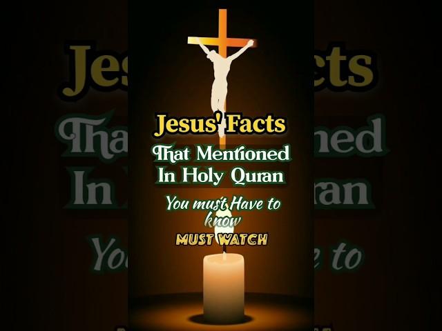 Facts About Jesus PBUH #shortsfeed#shorts#fyp#islamic#ytshorts#viralvideos#palestine#unboxing#media