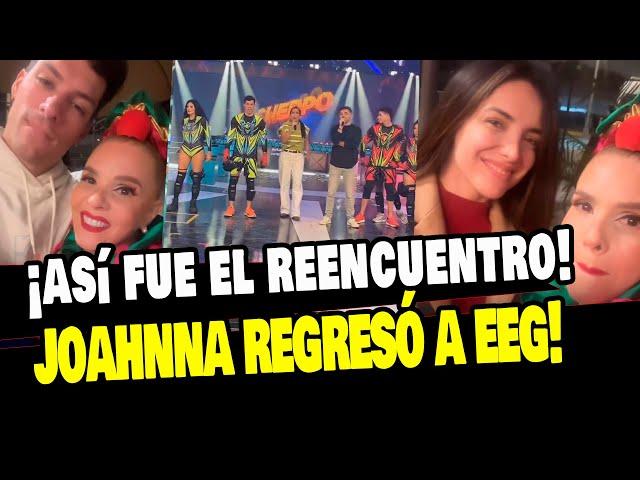 JOHANNA SAN MIGUEL REGRESÓ A EEG Y ASÍ FUE SU REENCUENTRO CON SUS GUERREROS