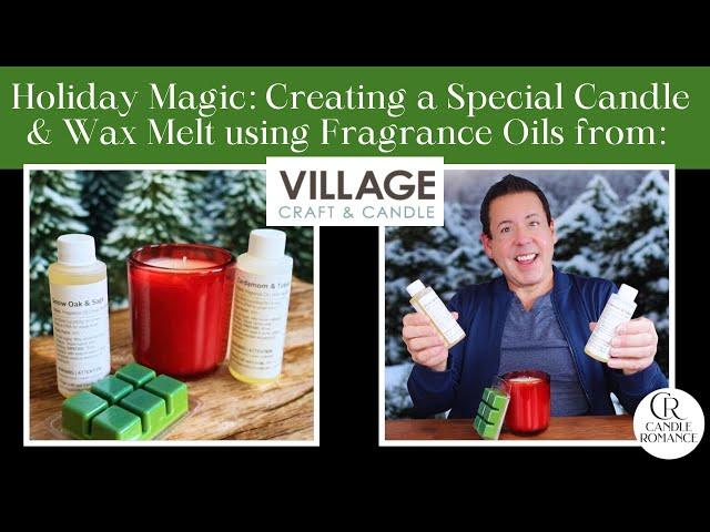 Holiday Faves: Crafting Candles & Wax Melts with My Top Scents from Village Craft & Candle