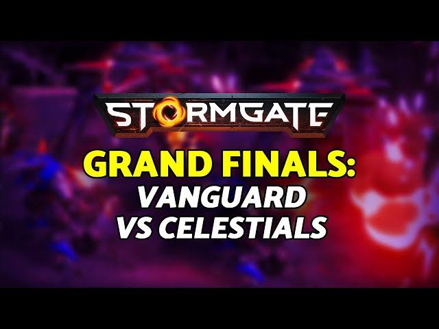 Creeps are EVERYTHING in the current stormgate patch | Vanguard vs Celestials FINALS - Stormgate