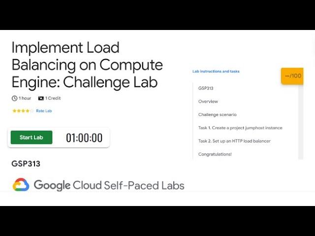 Implement Load Balancing on Compute Engine: Challenge Lab | GSP313 | QUICK-GCP-LAB | 2024 #qwiklabs