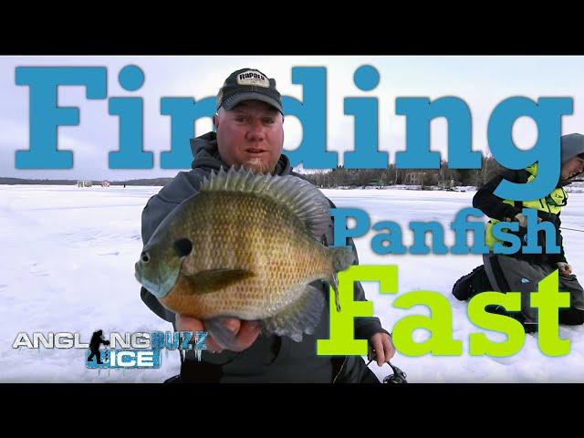 Finding Panfish Fast! — AnglingBuzz Ice