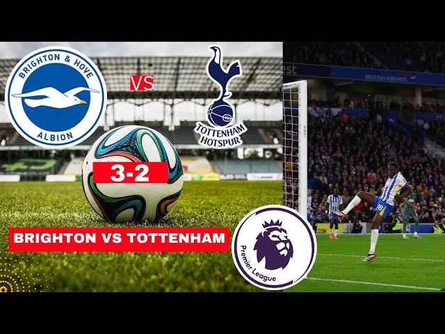 Brighton vs Tottenham 3-2 Live Stream Premier League EPL Football Match TodayvScore Highlights Vivo