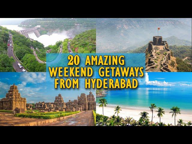 20 Amazing Weekend Getaways from Hyderabad | Beautiful places to explore from Hyderabad | Telangana