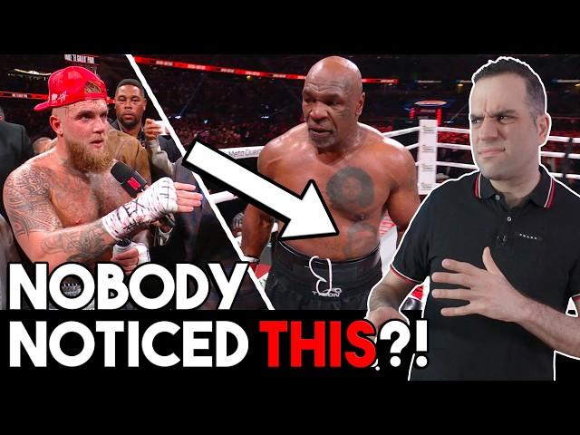 Was This STAGED?! Behavioral Analyst EXPOSES Mike Tyson Vs Jake Paul Fight!