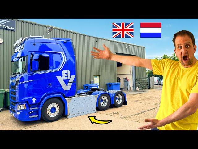 STARTING MY £80k+ CUSTOM SCANIA V8 BUILD | #truckertim