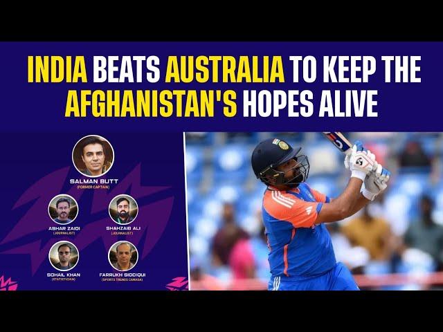 India Beats Australia To Keep The Afghanistan's Hopes Alive | Salman Butt