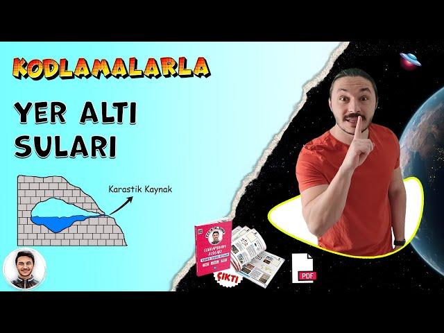 10.sınıf coğrafya Tyt coğrafya YERALTI SULARI , Su kaynakları  konu anlatımı PDF