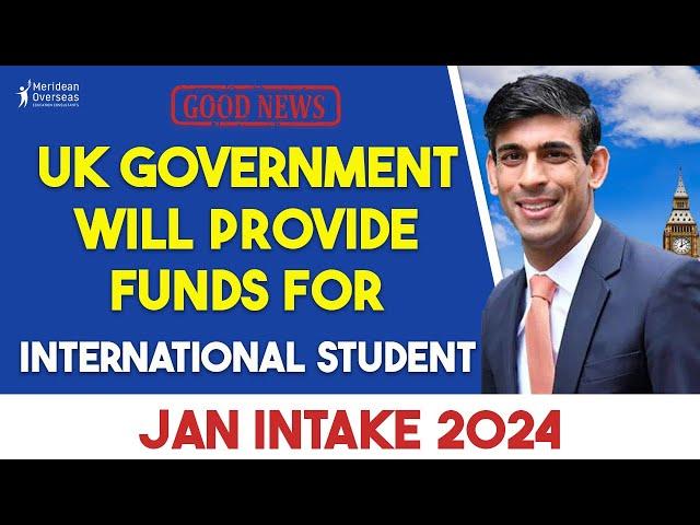 Good News | UK Government Will Provide Funds for International Students | UK Update ‍