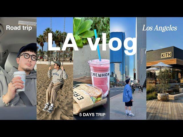 【LA Vlog】5 Days in Los Angeles | Road Trip from San Francisco | Erewhon, Museum, Shopping