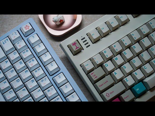 #ASMR | 보글보글 소리 무접점키보드 & 기계식키보드