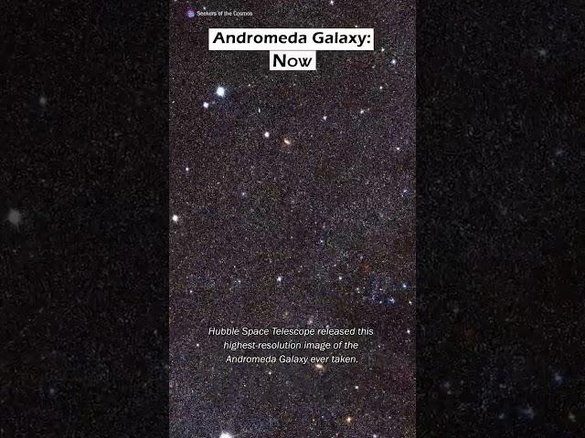 The Andromeda Galaxy - 1899 vs NOW