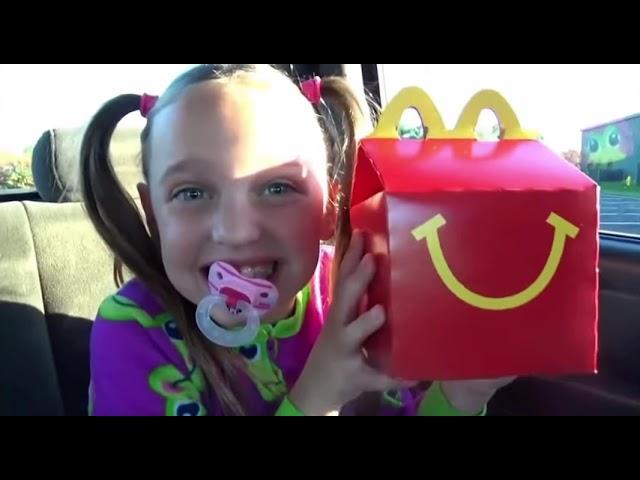 Bad Baby Real Food Flight McDonald’s Toy Freaks Minnie Victoria and Annabelle