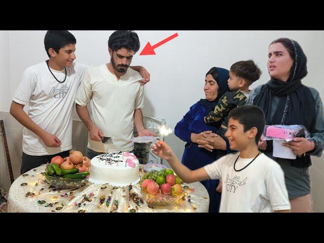 A memorable night: Irshad's surprise on his birthday by Shahroz and his mother