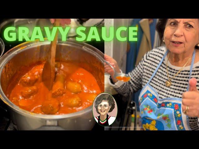 How to make Sunday Gravy Tomato Sauce #youtube #sauce #recipe #pasta