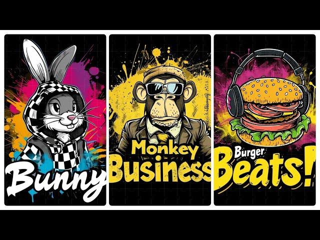 FREE Download Graffiti Text AI Art T-Shirt Prompts for Leonardo AI, Midjourney & More!