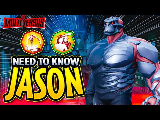 Jason Multiversus EVERYTHING You NEED To Know! (COMBOS, BEST PERKS, & MORE!)