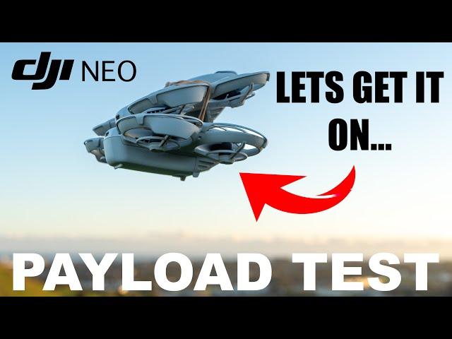 Dji Neo Payload test - Can it lift another Neo??