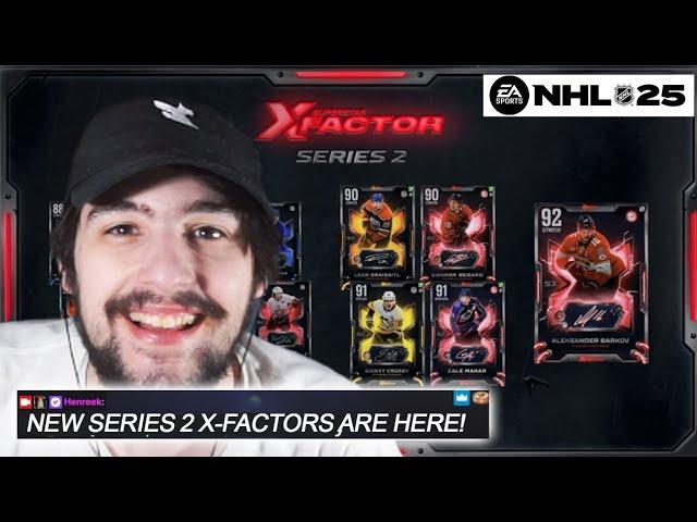 SERIES 2 X-FACTORS ARE HERE! ALL INFO AND SETS! I NHL 25 HUT