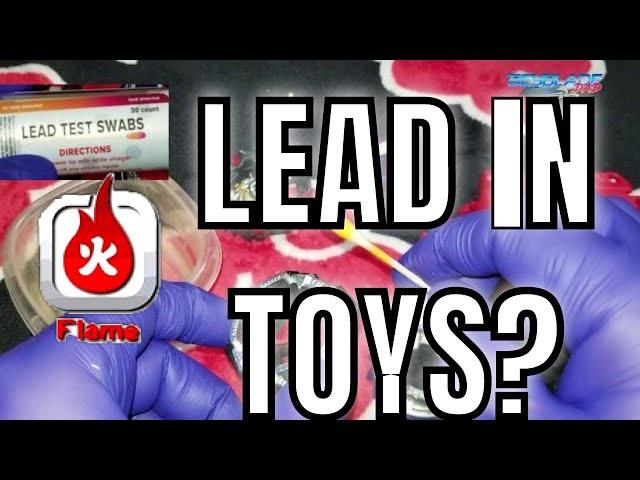 DO FLAME Beyblades have LEAD? TOY Lead TEST