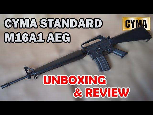 CYMA Standard M16A1 Vietnam Era Unboxing & Review