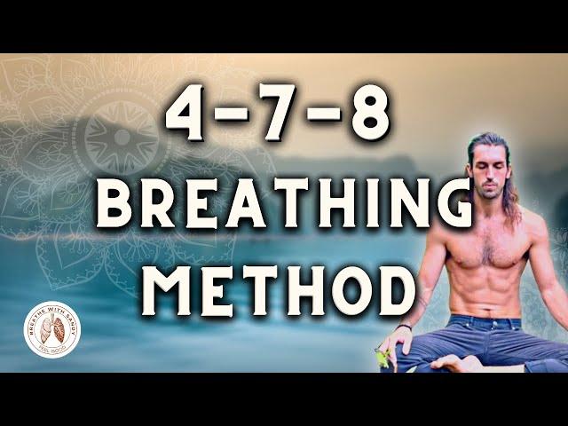 4-7-8 Calm Breathing Exercise I 5 Minute Guided Breathwork to Relax or Fall Asleep Fast