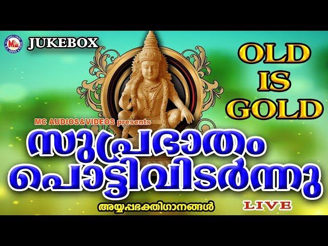 സുപ്രഭാതംപൊട്ടിവിടർന്നു | SuprabhathamPottividarnnu | Hindu Devotional Songs Malayalam |AyyappaSongs