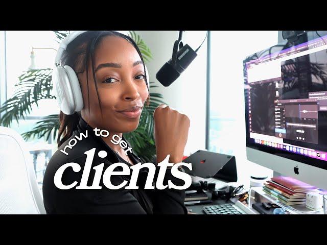 How To Get Clients in 2025 | Become A Freelance Graphic Designer