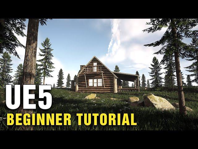 Unreal Engine 5 Beginner Tutorial | Forest Environment