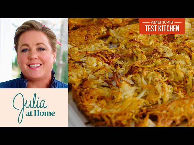 Bring Waffle House to Your Kitchen with These Crispy Hash Browns | Julia At Home (S3 E2)