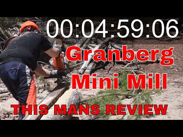 Granberg Mini Mill - Me and My Alaskan Chainsaw Mill - Sawmill video