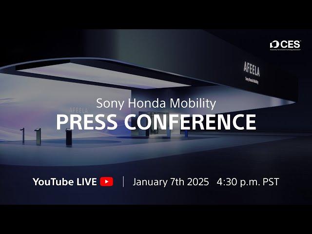 CES2025 Sony Honda Mobility Press Conference