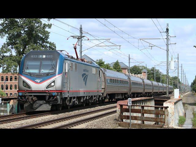 Amtrak Acela & ACS-64 Horn Compilation 2024!