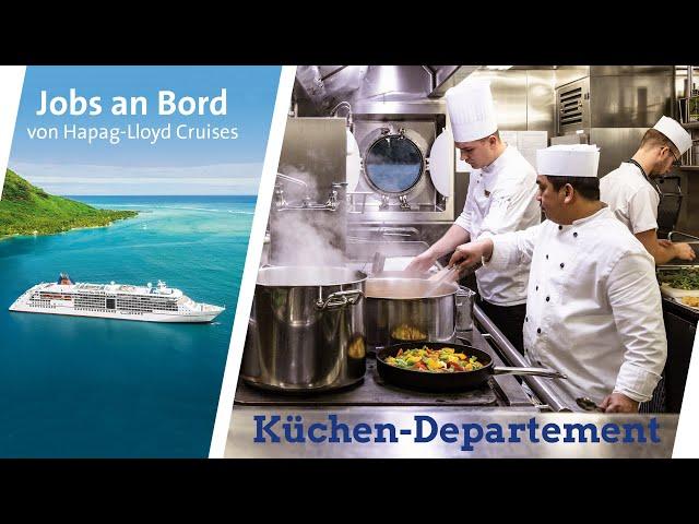 Job als Chef de Partie an Bord von Hapag-Lloyd Cruises - Küchen-Jobs auf MS EUROPA 2